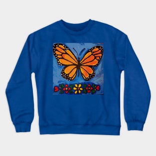 Monarch Butterfly Crewneck Sweatshirt